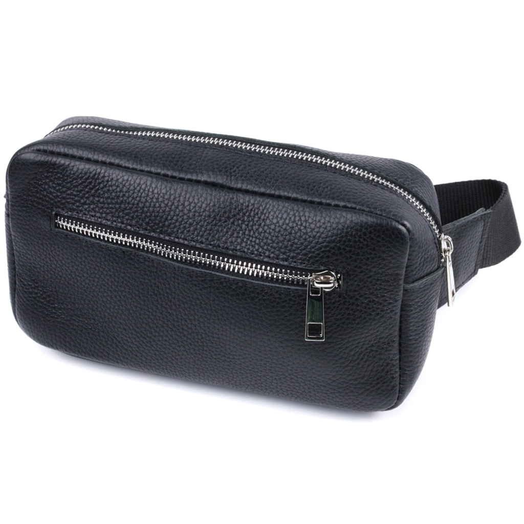 Сумка Shvigel З натуральної шкіри Чорна (22826) - зображення 1