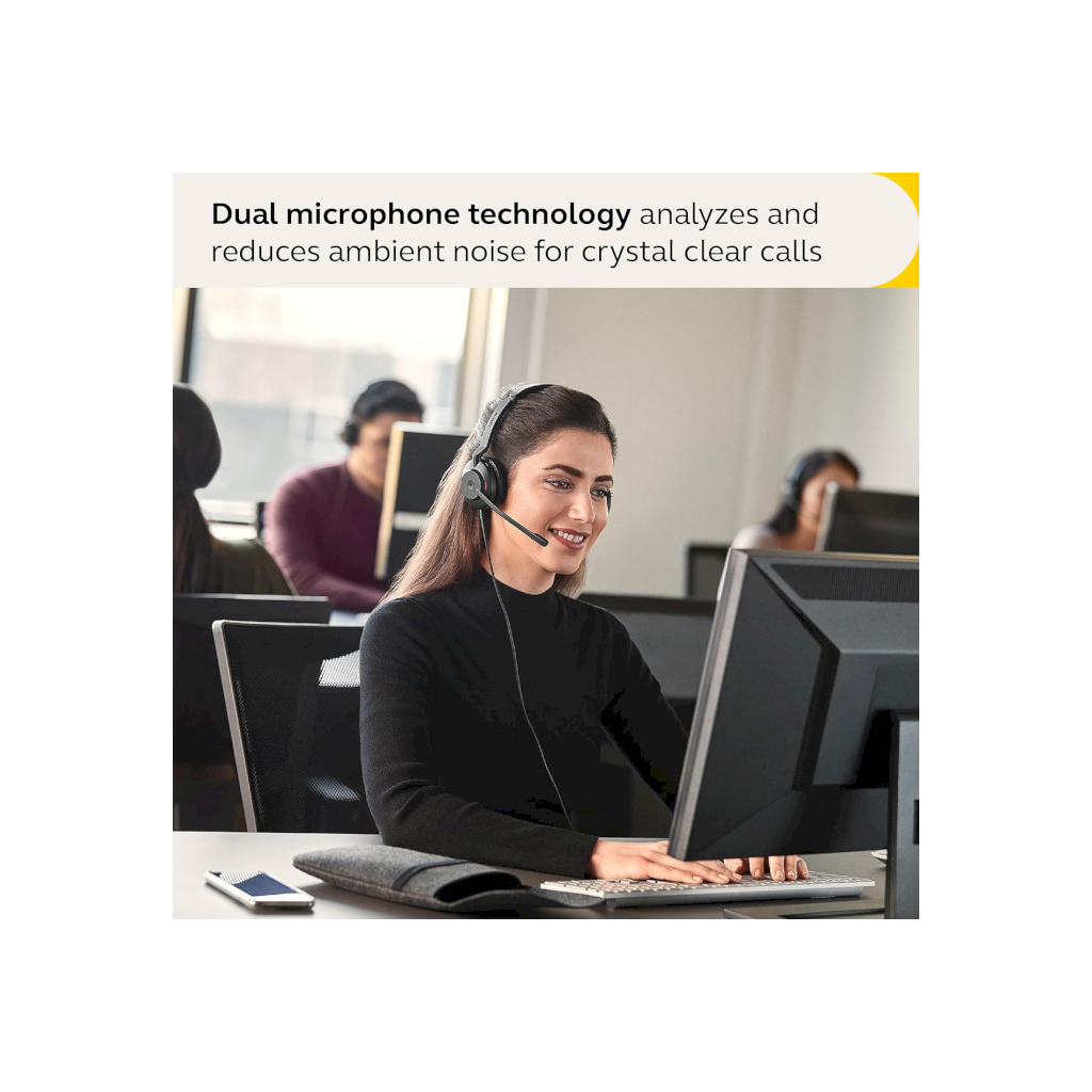 Навушники Jabra Evolve 2 30 SE MS USB-C/A Stereo (23189-999-779) - зображення 6