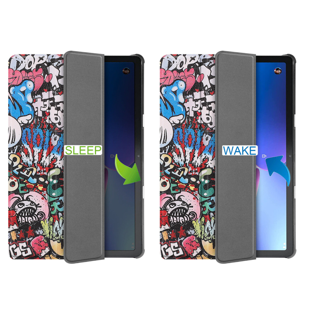 Чохол до планшета BeCover Smart Case Lenovo Tab M10 TB-328F (3rd Gen) 10.1" Graffiti (708294) - зображення 8