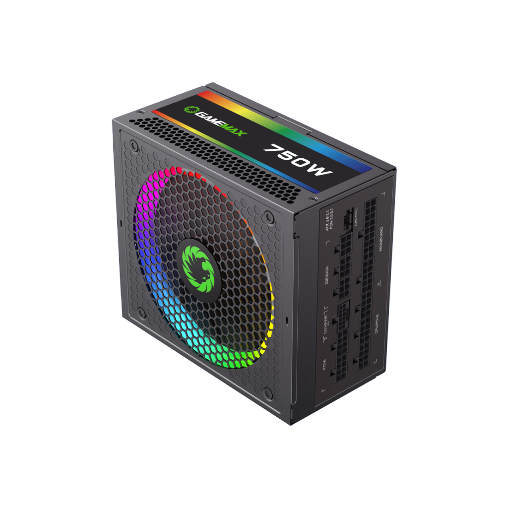 Блок живлення Gamemax 750W (RGB 750 PRO (ATX3.03.1 PCIe5.0) - зображення 6