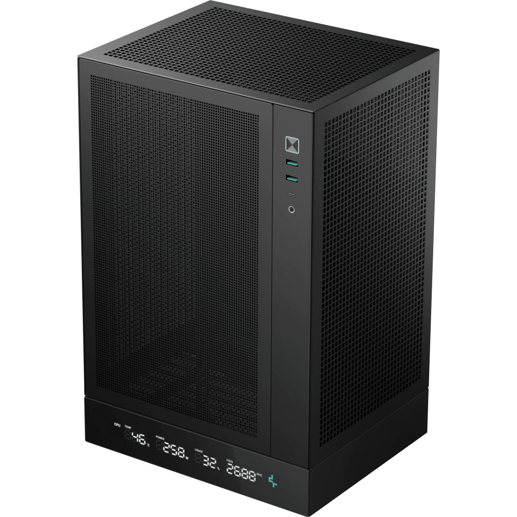 Корпус Deepcool CH170 Digital Black (R-CH170-BKNPI0D-G-1) - зображення 9