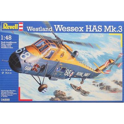 Збірна модель Revell Протичовновий вертоліт Wessex HAS Mk.3 1:48 (4898) - зображення 1