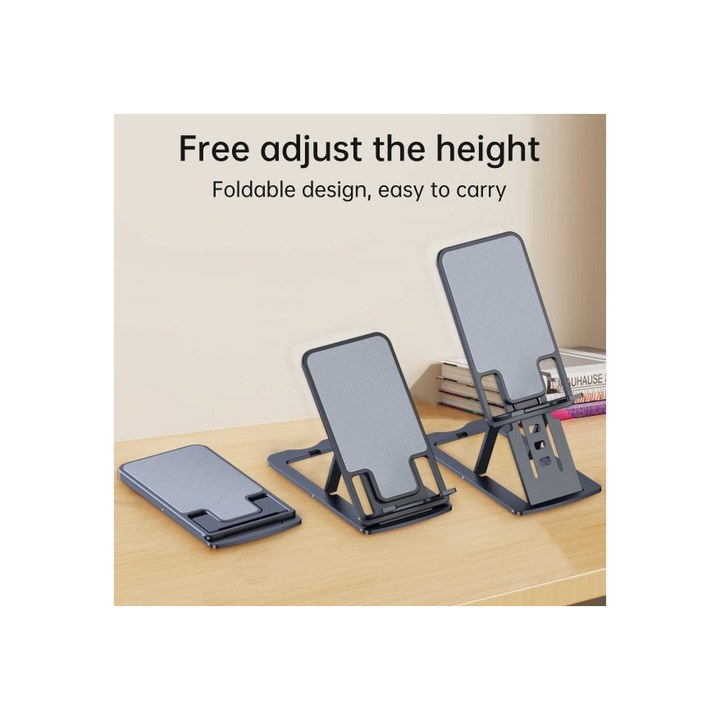 Підставка до планшета Choetech + для смартфона, настільна, універсальна (H064-GY) - изображение 2