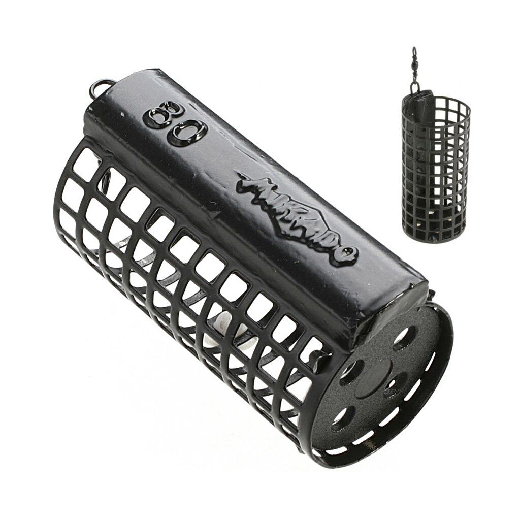 Годівниця Mikado Feeder Round Bottom 80 г Black 2 шт (AIX-FRB-80) - изображение 1