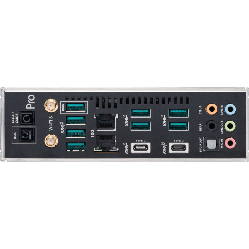 Серверна материнська плата ASUS Pro WS WRX80E-SAGE SE WIFI - зображення 7