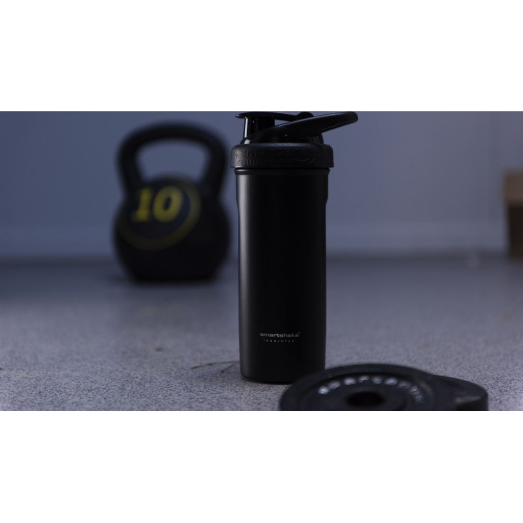 Шейкер спортивний SmartShake Insulated Steel 750ml Black (11152001) - зображення 10