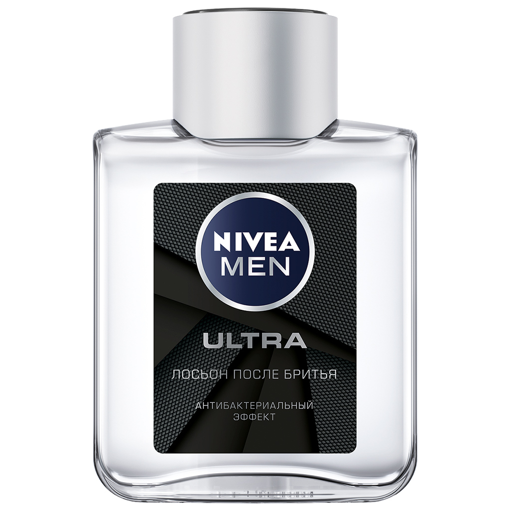 Лосьйон після гоління Nivea Men Ultra з активованим вугіллям 100 мл (4005900495341) - изображение 1