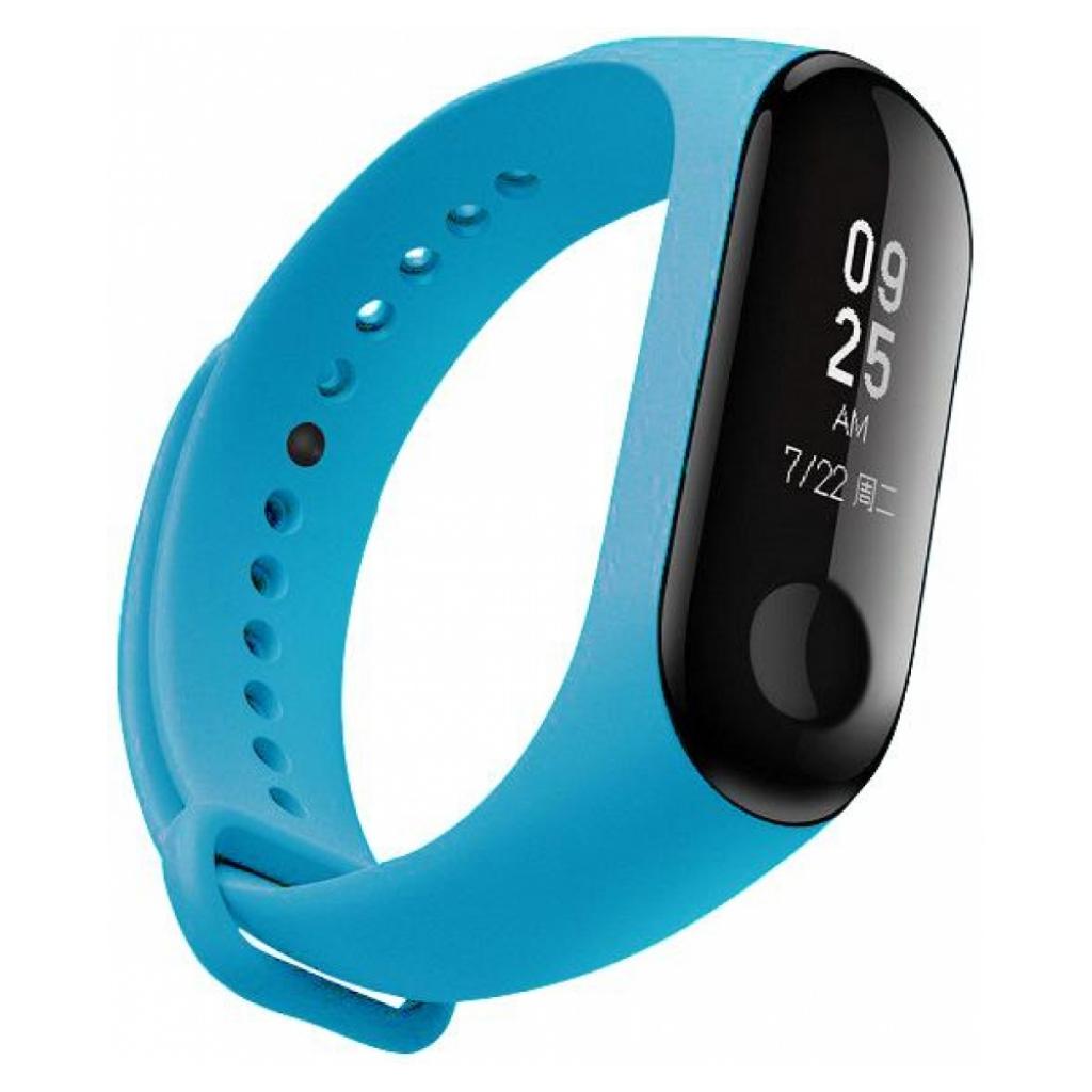 Ремінець до фітнес браслета Armorstandart для Xiaomi Mi Band 4/3 Light Blue (ARM51832) - зображення 1