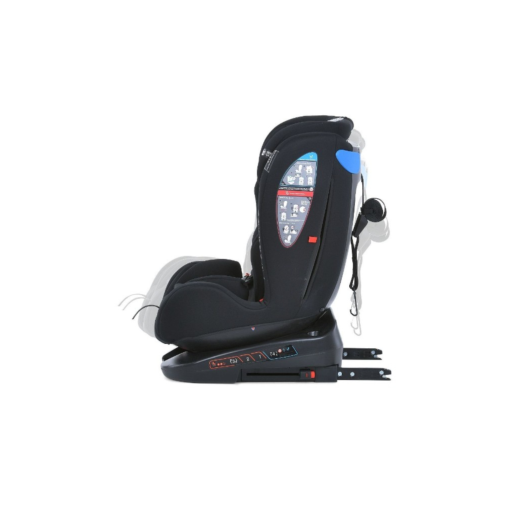 Автокрісло El Camino ME 1114 Everest Black (ME 1114 black) - зображення 6