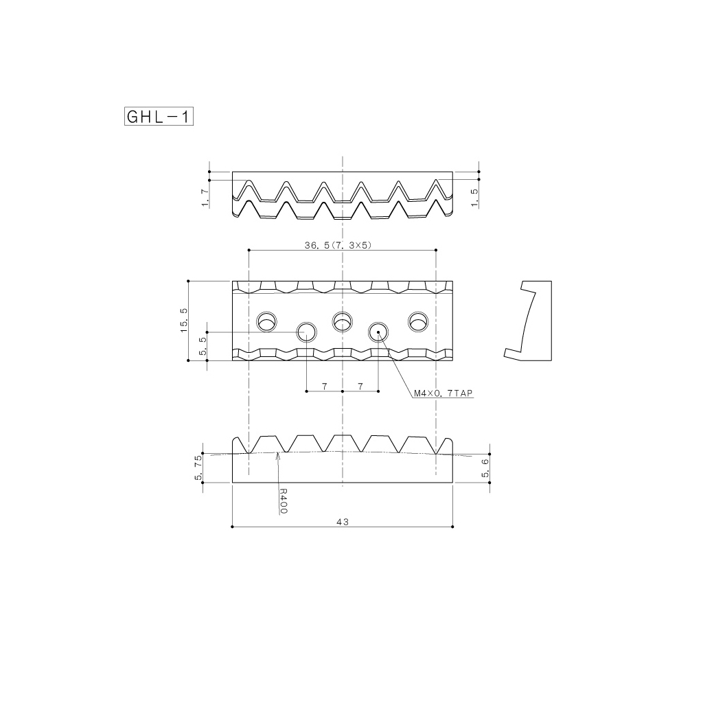 Поріжок для гітари Gotoh GHL-1 C - зображення 2