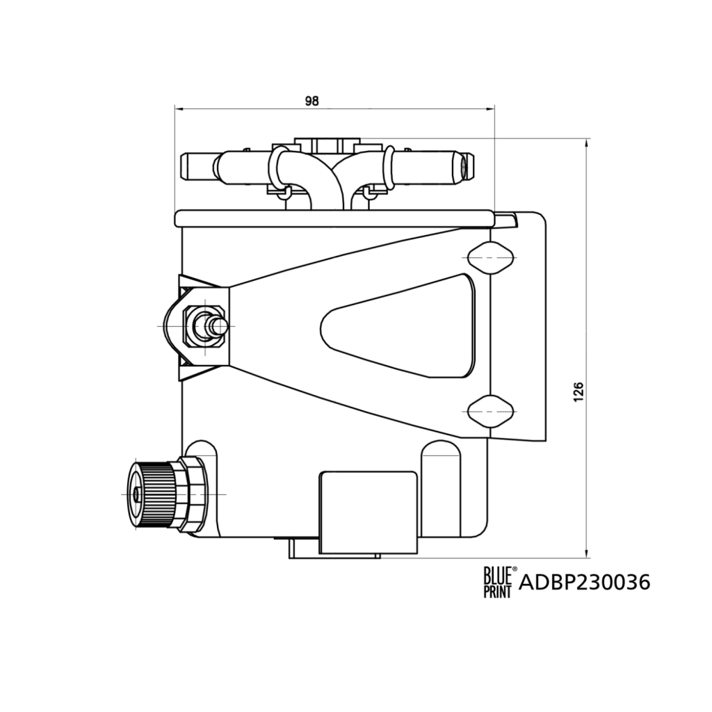Фільтр паливний Blue Print ADBP230036 - зображення 3