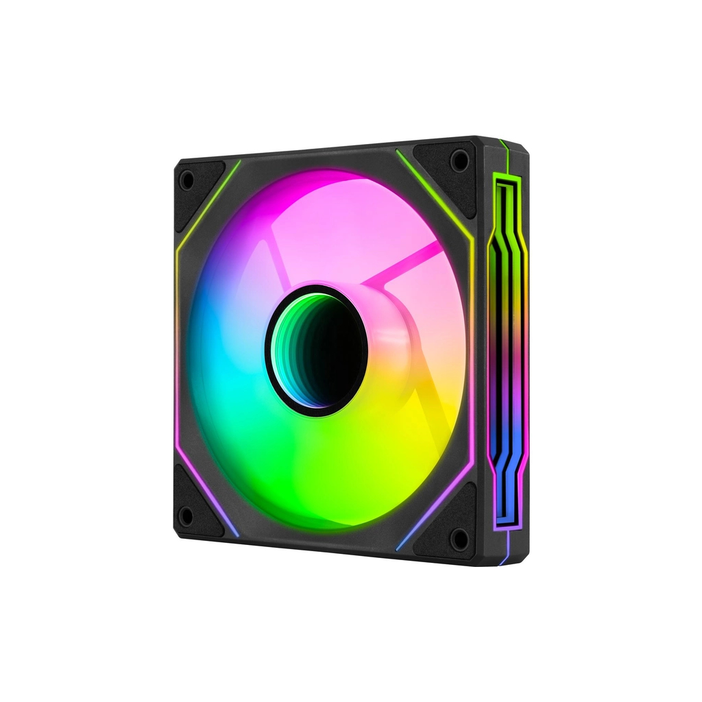 Кулер до корпусу AeroCool Phantom M-3 Reverse 12 PWM ARGB Black (ACF3-MR11227.11) - зображення 2