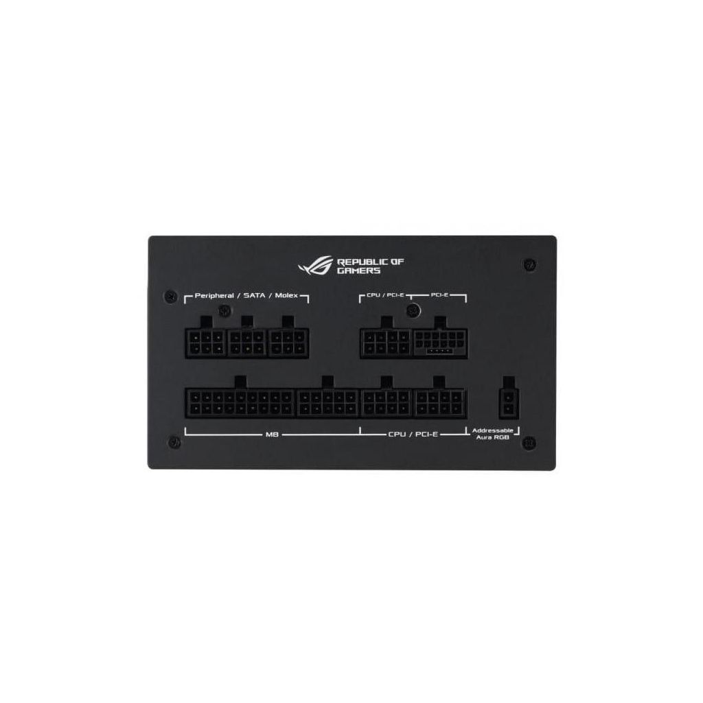Блок живлення ASUS 750W ROG Strix PCIE5 Gold Aura Edition (90YE00P3-B0NA00) - зображення 4