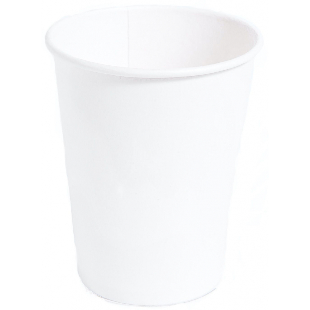 Стакани одноразові PRO service паперові Білі 175 мл 50 шт. (4823071630060) - зображення 1