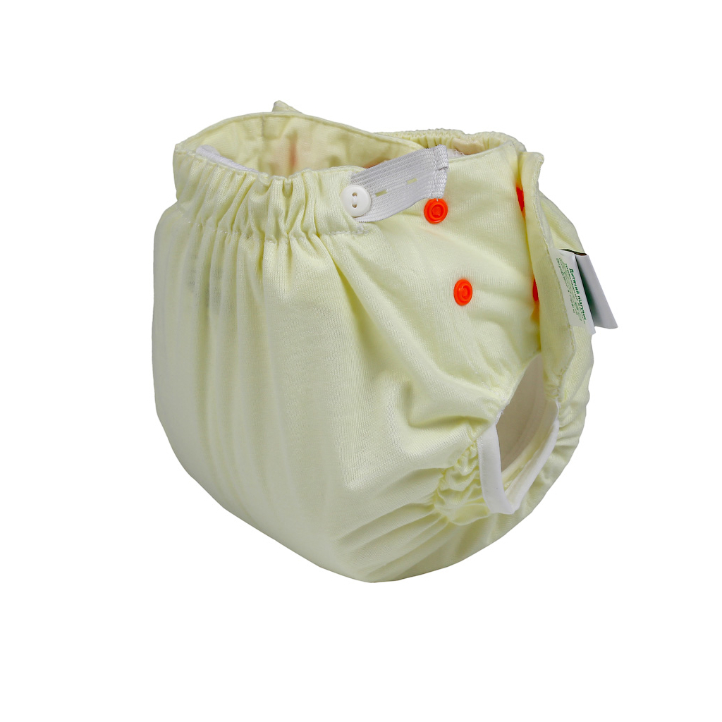 Підгузки Еко Пупс Active Premium багаторазовий 7-13 кг Abso Maxi Жовтий (ТП3ВК4-3ж) - зображення 2