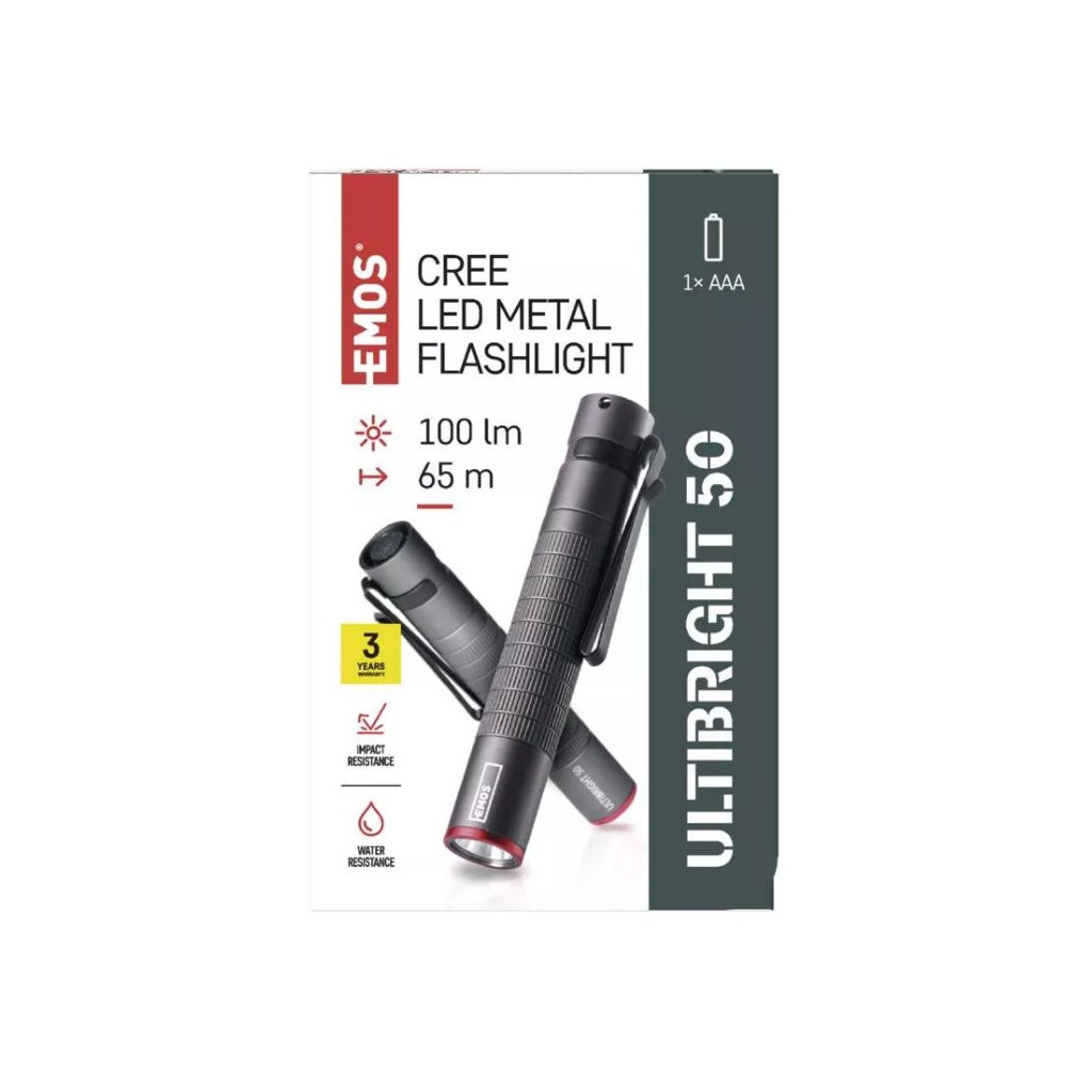 Ліхтар EMOS P3150 100Lm 1AAA Metal (P3150) - зображення 10