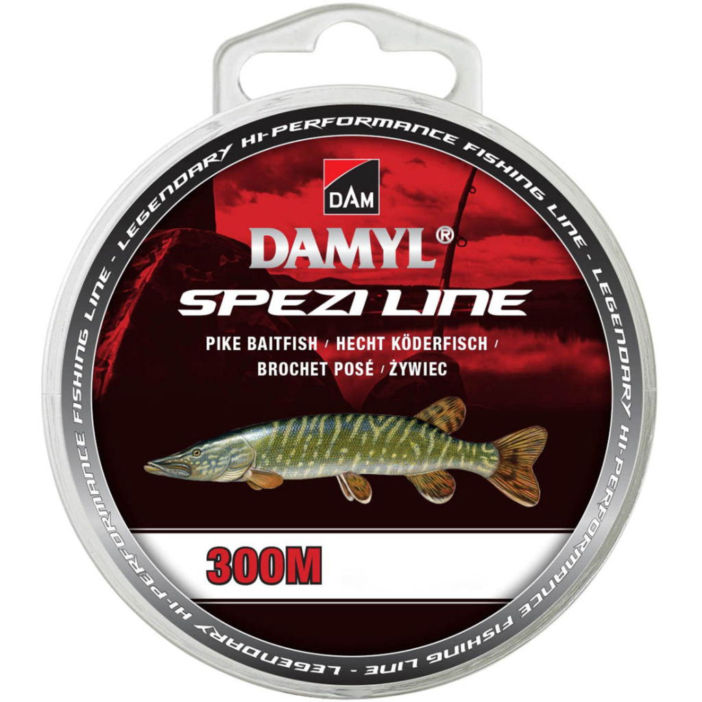 Волосінь DAM Damyl Spezi Line Pike Baitfish 300 м 0.35 мм 9.7 кг Dark Grey (66621) - зображення 1
