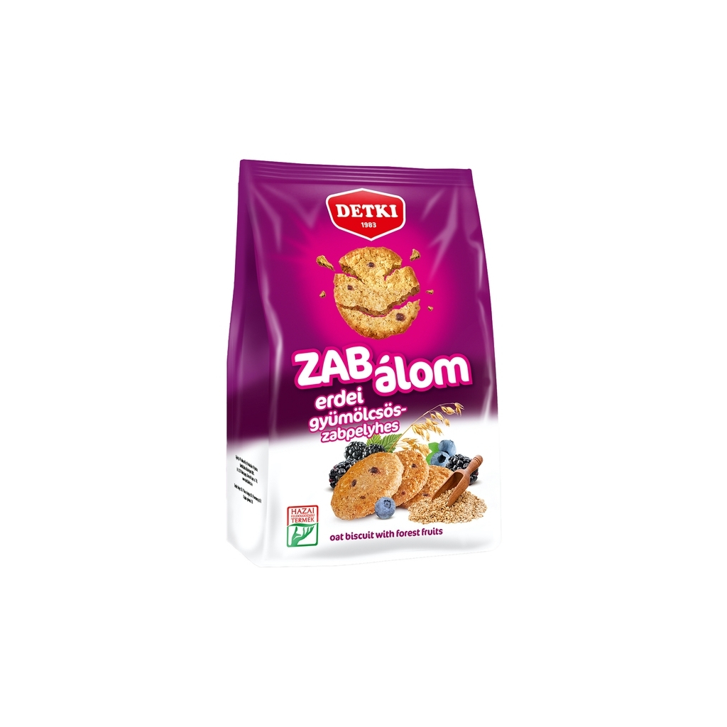 Дитяче печиво Detki Zab-Alom з лісовими ягодами,180 г (5997380350762) - изображение 1