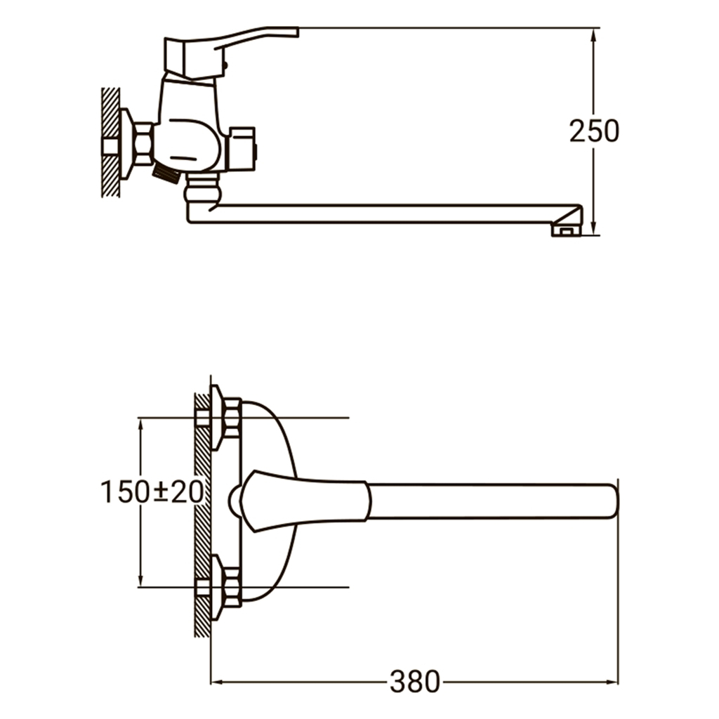 Змішувач AQUATICA NM-2C234C - зображення 7