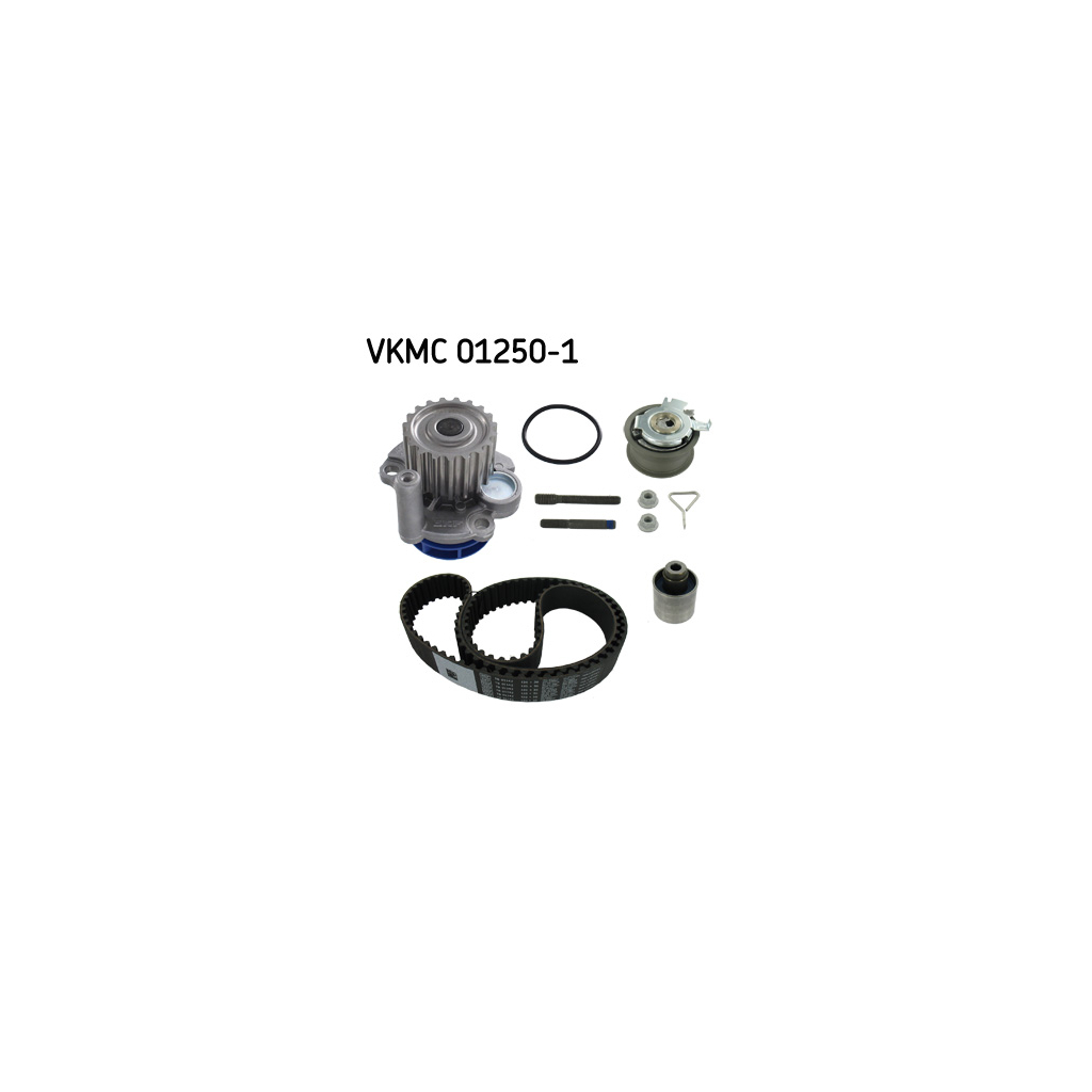 Комплект ременя ГРМ з помпой SKF VKMC 01250-1 - зображення 1