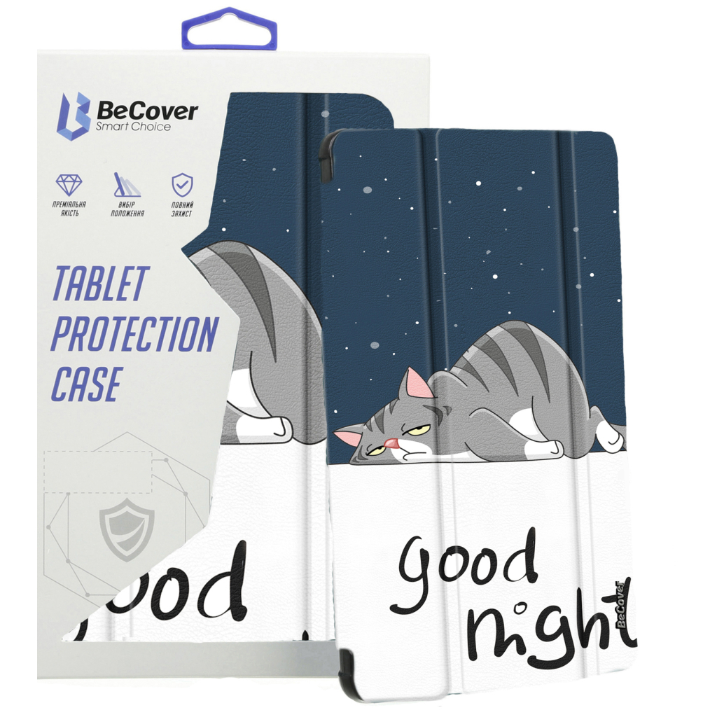 Чохол до планшета BeCover Flexible TPU Mate Samsung Tab S9 (SM-X710/SM-X716)/S9 FE (SM-X510/SM-X516B) 11.0" Good Night (712535) - изображение 9