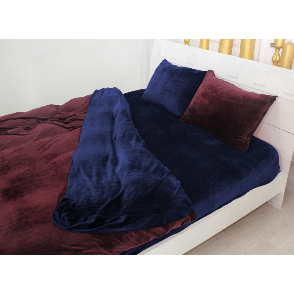Постільна білизна MirSon Велюр Winter Frost 28-0006 + 28-0002 Primula Velvet 2х143х210 (2200004007052) - зображення 3