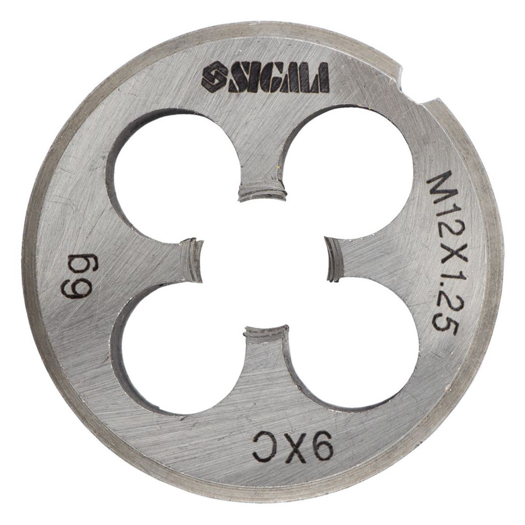 Плашка Sigma М12x1.25мм (1604331) - изображение 1