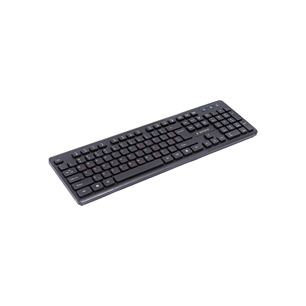 Клавіатура Gembird KB-MCH-04-UA USB Black (KB-MCH-04-UA) - зображення 2