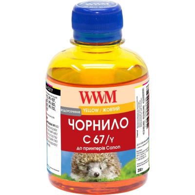 Чорнило WWM Canon IPF-107 200г Yellow IPF-107Y (C67/Y) - зображення 1