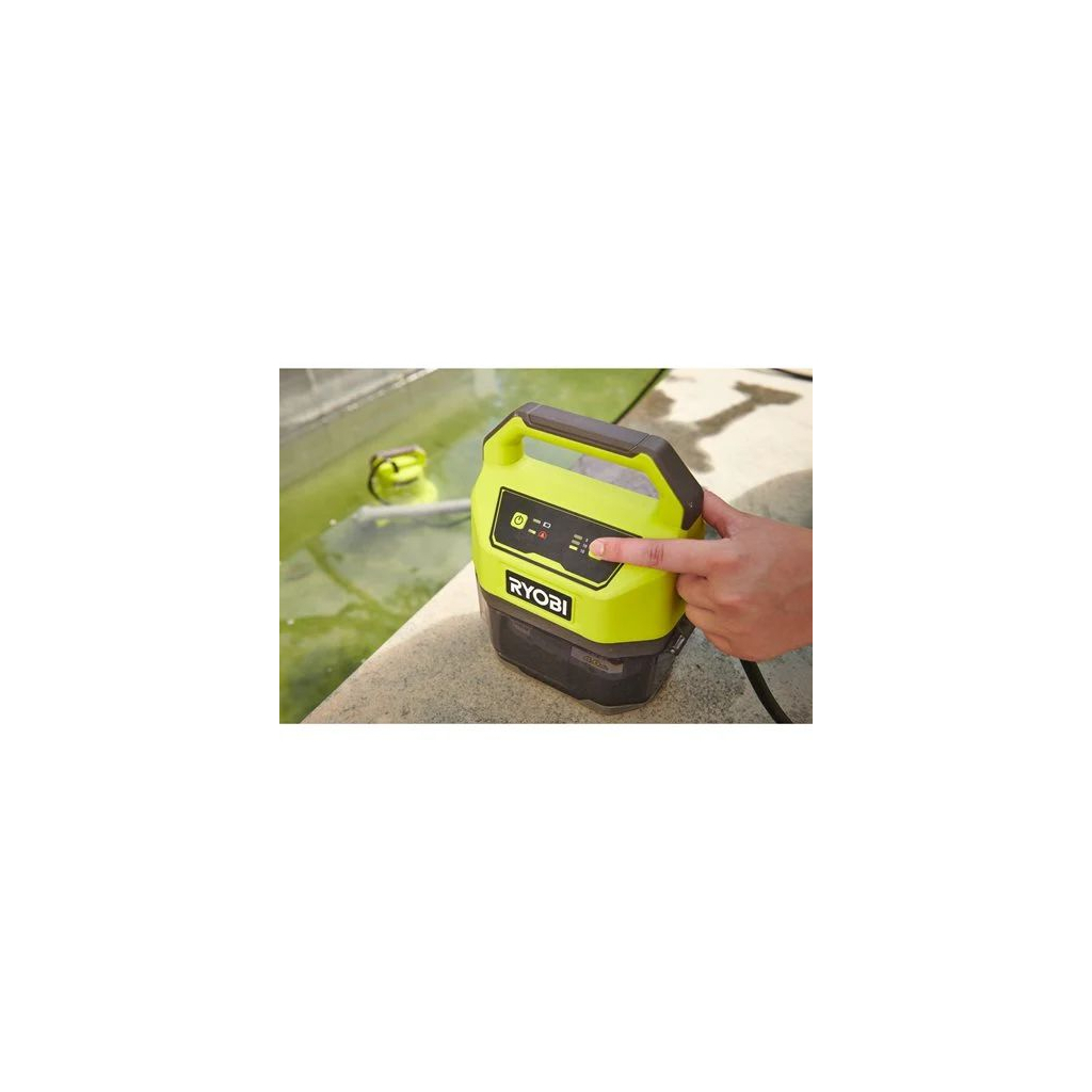 Садовий насос Ryobi для брудної та чистої води RY18SPA-0, 18В ONE+, 4200л/г (без АКБ та ЗП) (5133005778) - зображення 5