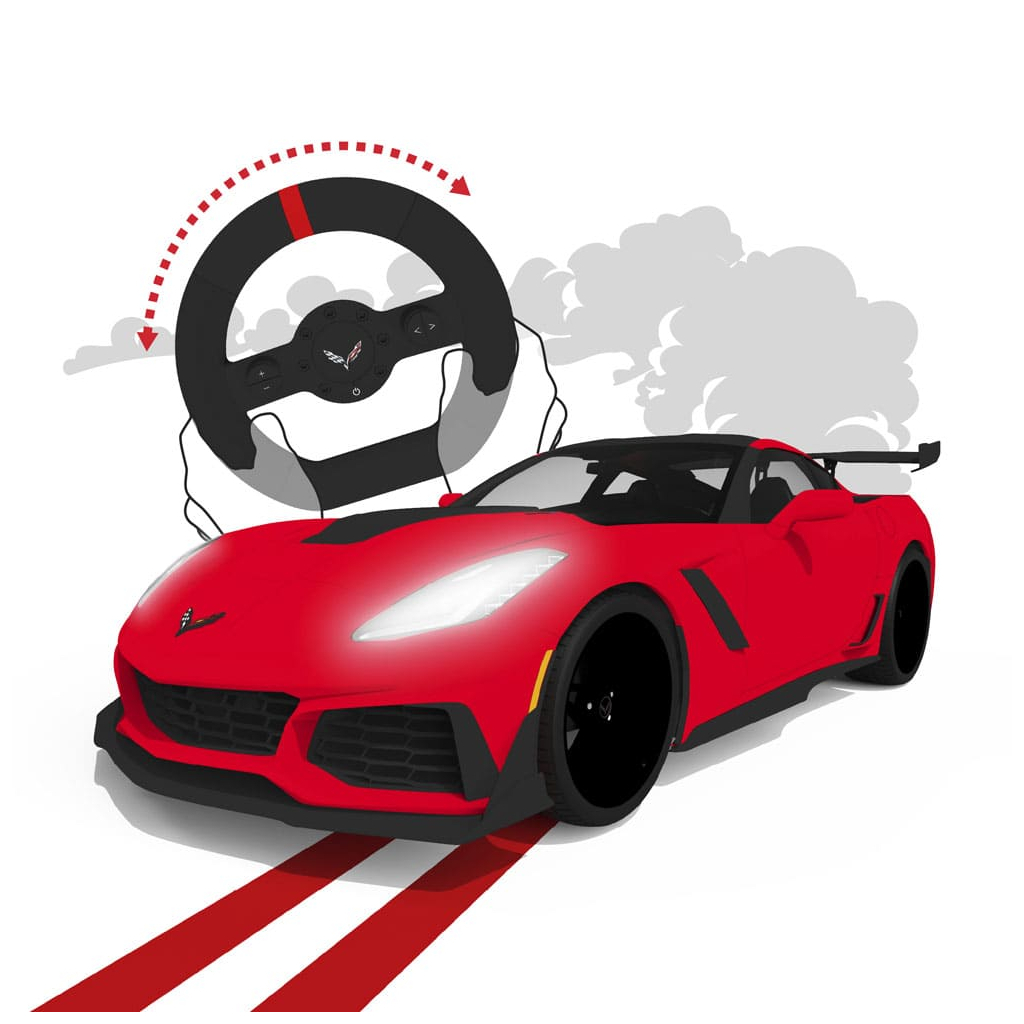 Радіокерована іграшка Sharper Image Corvette ZR1 1:16 (1212016951) - зображення 2