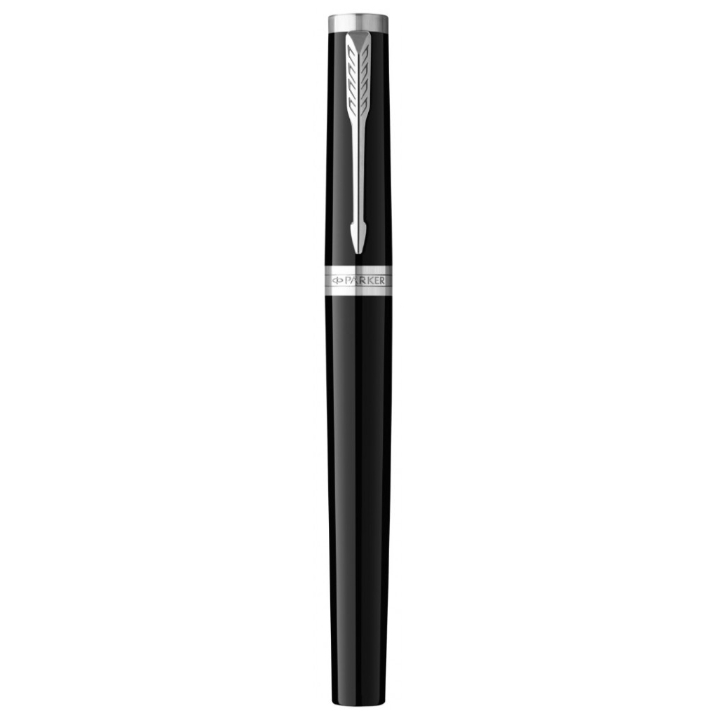 Ручка пір'яна Parker INGENUITY Black Lacquer CT FP F (60 111) - зображення 2