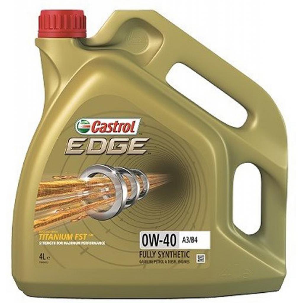 Моторна олива Castrol EDGE 0W-40 4л (CS 0W40 E A3/B4 4L) - зображення 1