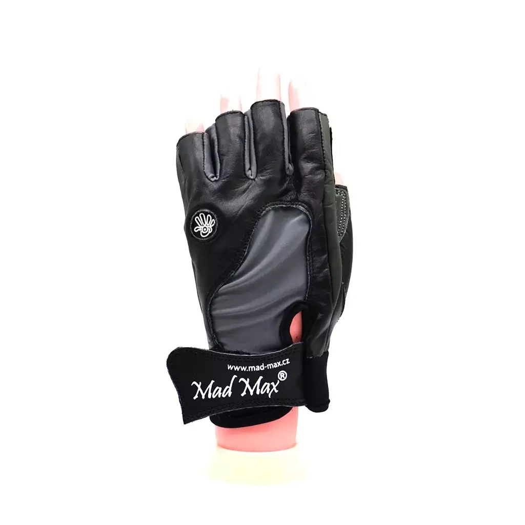 Рукавички для фітнесу MadMax MFG-820 MTi82 Black/Cool grey S (MFG-820_S) - зображення 4