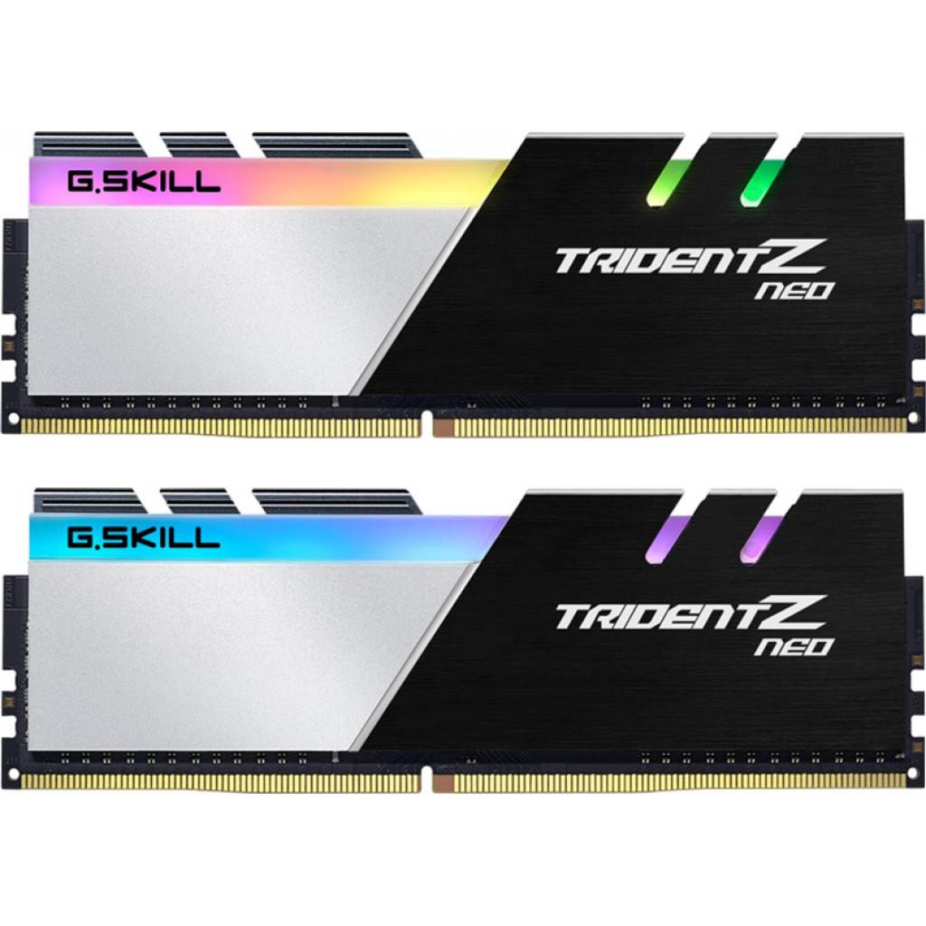 Модуль пам'яті для комп'ютера DDR4 16GB (2x8GB) 3200 MHz TridentZ NEO G.Skill (F4-3200C16D-16GTZN) - зображення 1