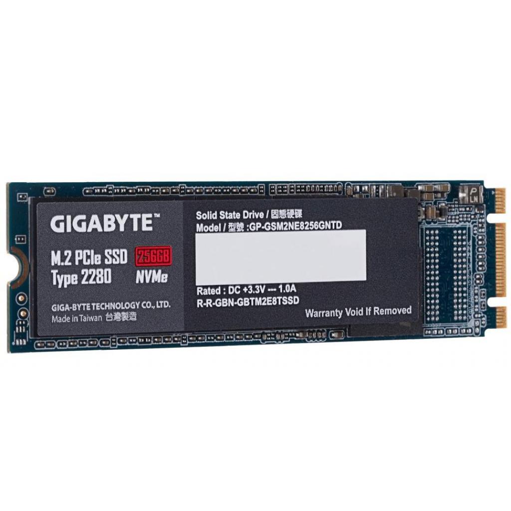 Накопичувач SSD M.2 2280 256GB GIGABYTE (GP-GSM2NE8256GNTD) - зображення 2