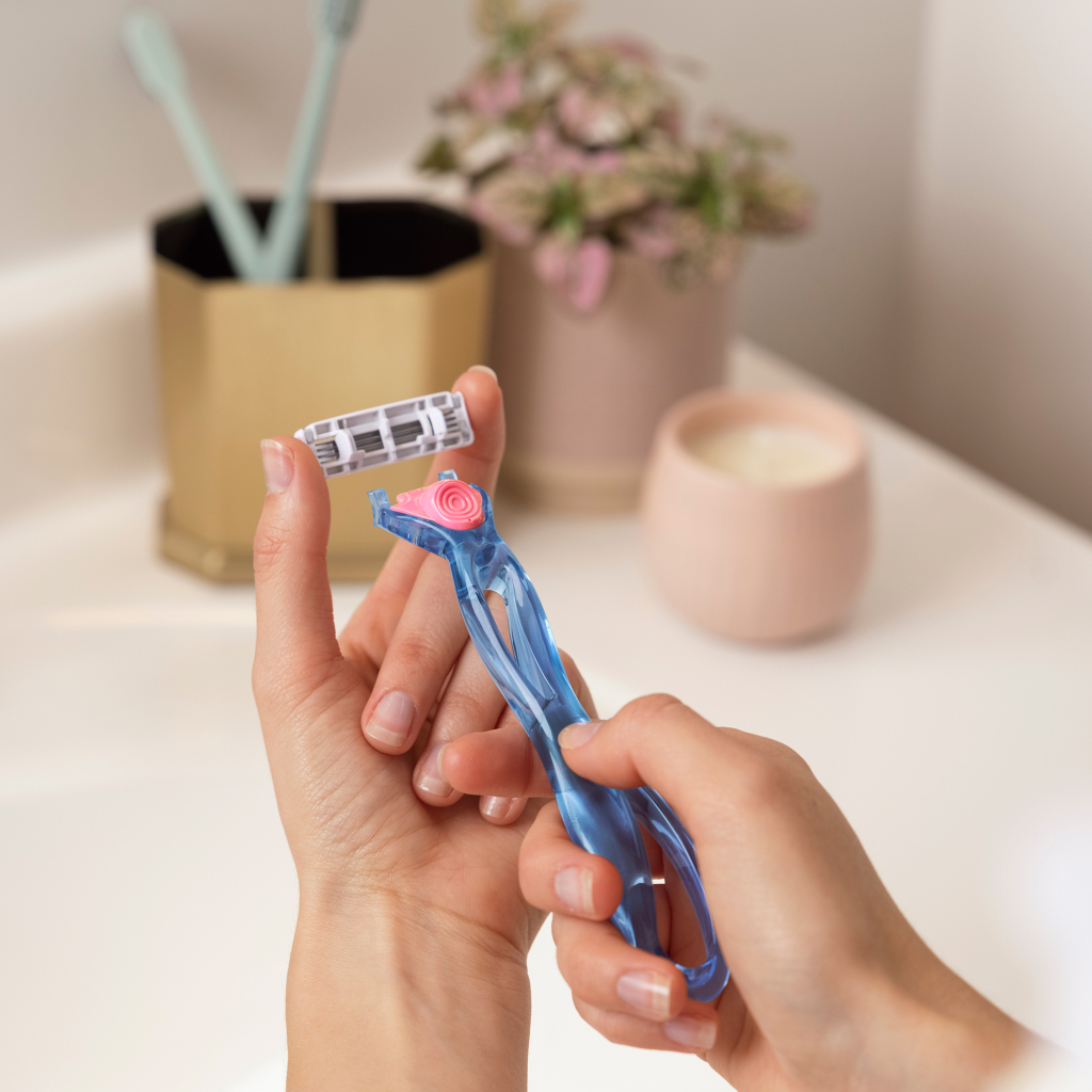 Змінні касети Bic Click 3 Soleil Sensitive 4 шт. (3086123644915) - изображение 3