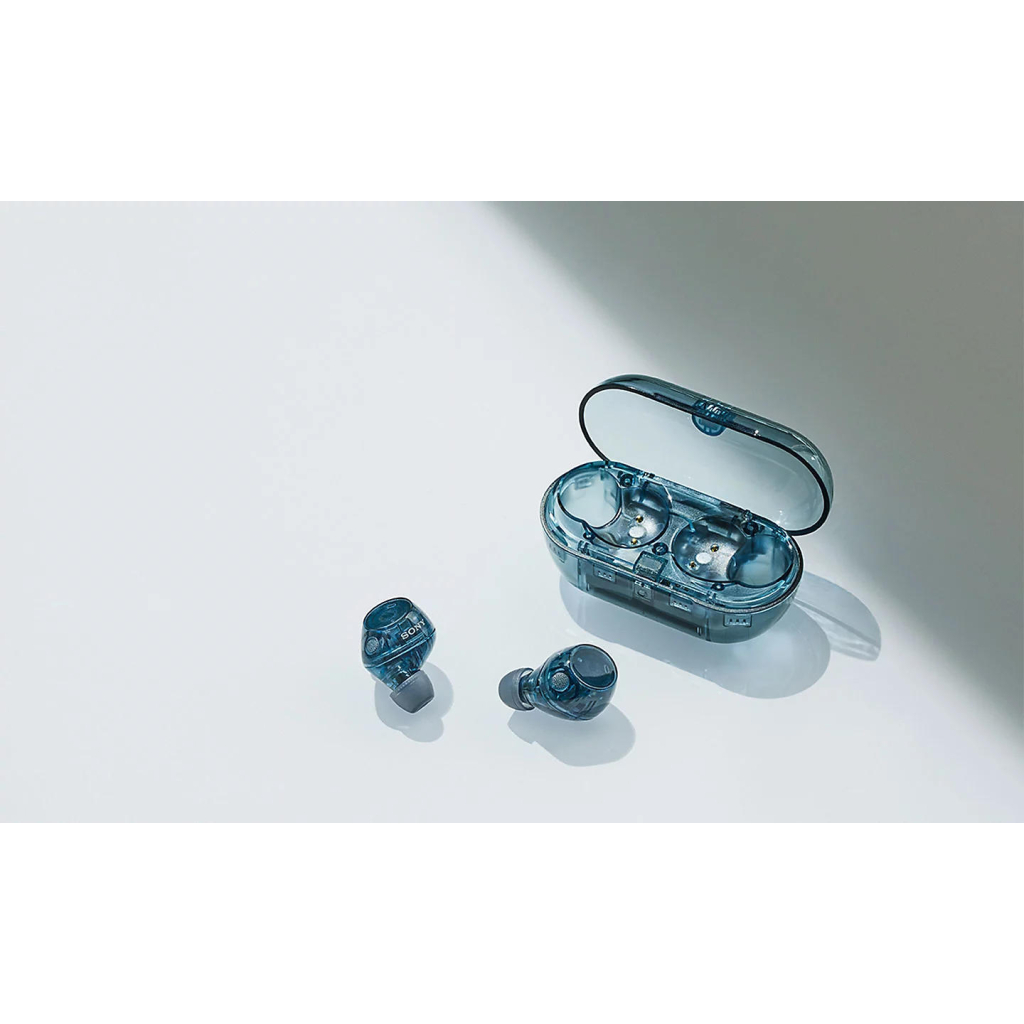 Навушники Sony WF-C710N Glass Blue (WFC710NL.E) - зображення 3