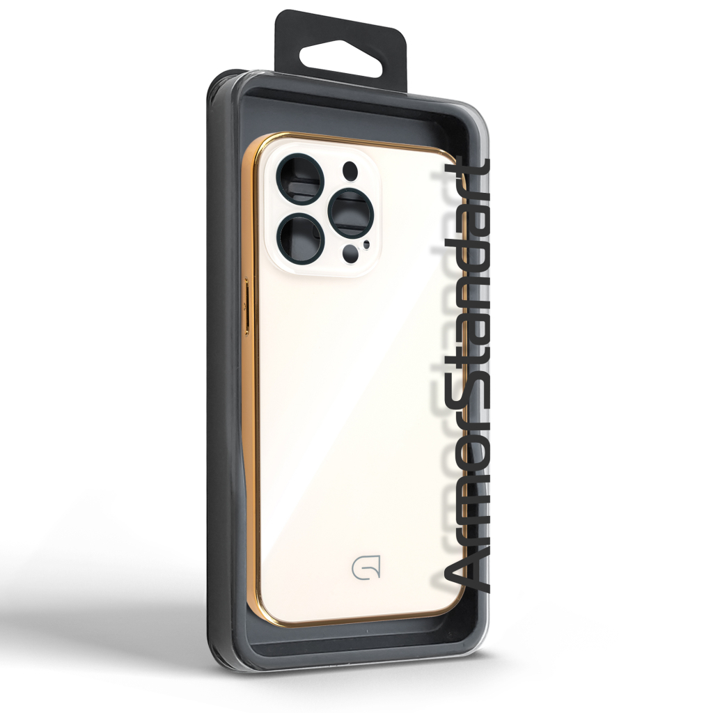 Чохол до мобільного телефона Armorstandart Replica Apple iPhone 15 Pro Max Beige Gold (ARM76234) - зображення 3