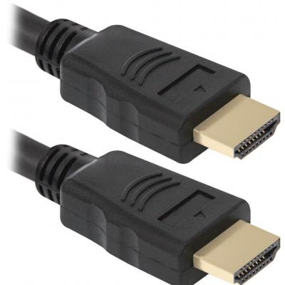 Кабель мультимедійний HDMI to HDMI 5.0m HDMI-17 v1.4 Defender (87353) - зображення 2