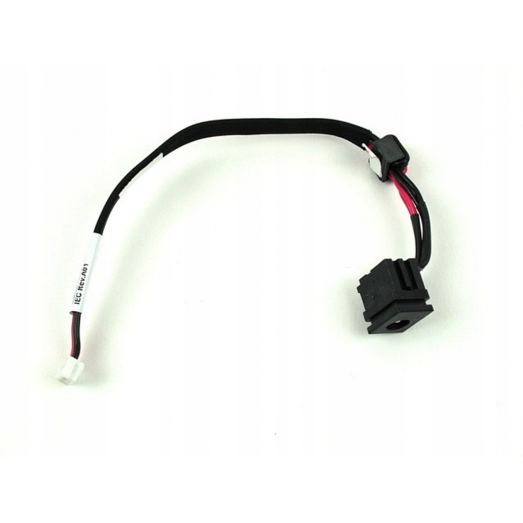 Роз'єм живлення ноутбука з кабелем для Toshiba PJ439 (5.5mm x 2.5mm), 4-pin, 17 см Универсальный (A49051) - зображення 2