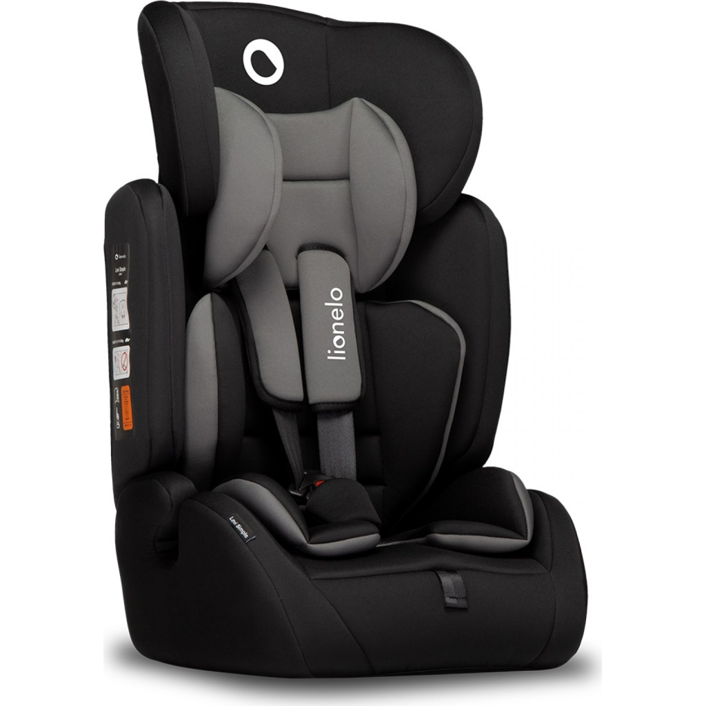 Автокрісло Lionelo Levi Simple Black (LO-LEVI SIMPLE BLACK) - зображення 3