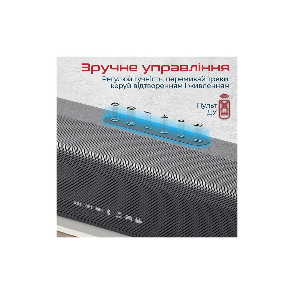 Акустична система Promate CastBar-60 Black (castbar-60.black) - изображение 6