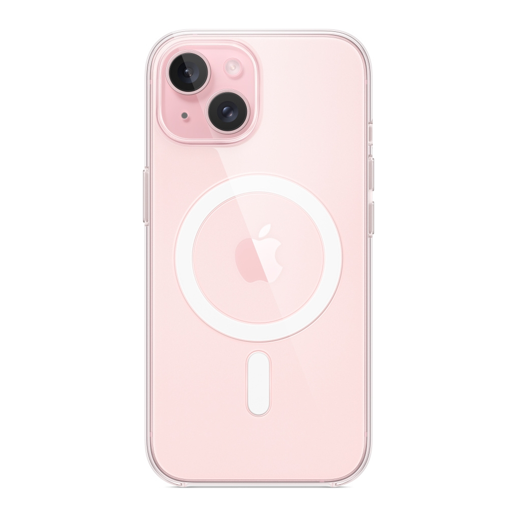 Чохол до мобільного телефона Apple iPhone 15 Clear Case with MagSafe (MT203ZM/A) - зображення 2