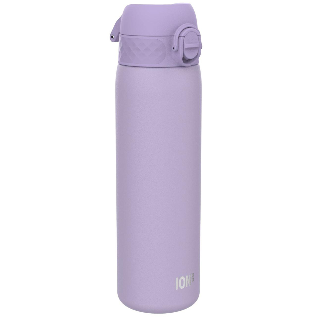 Пляшка для води ION8 OneTouch Stainless Steel 600 мл Light Purple (I8SS600PERI) - зображення 1