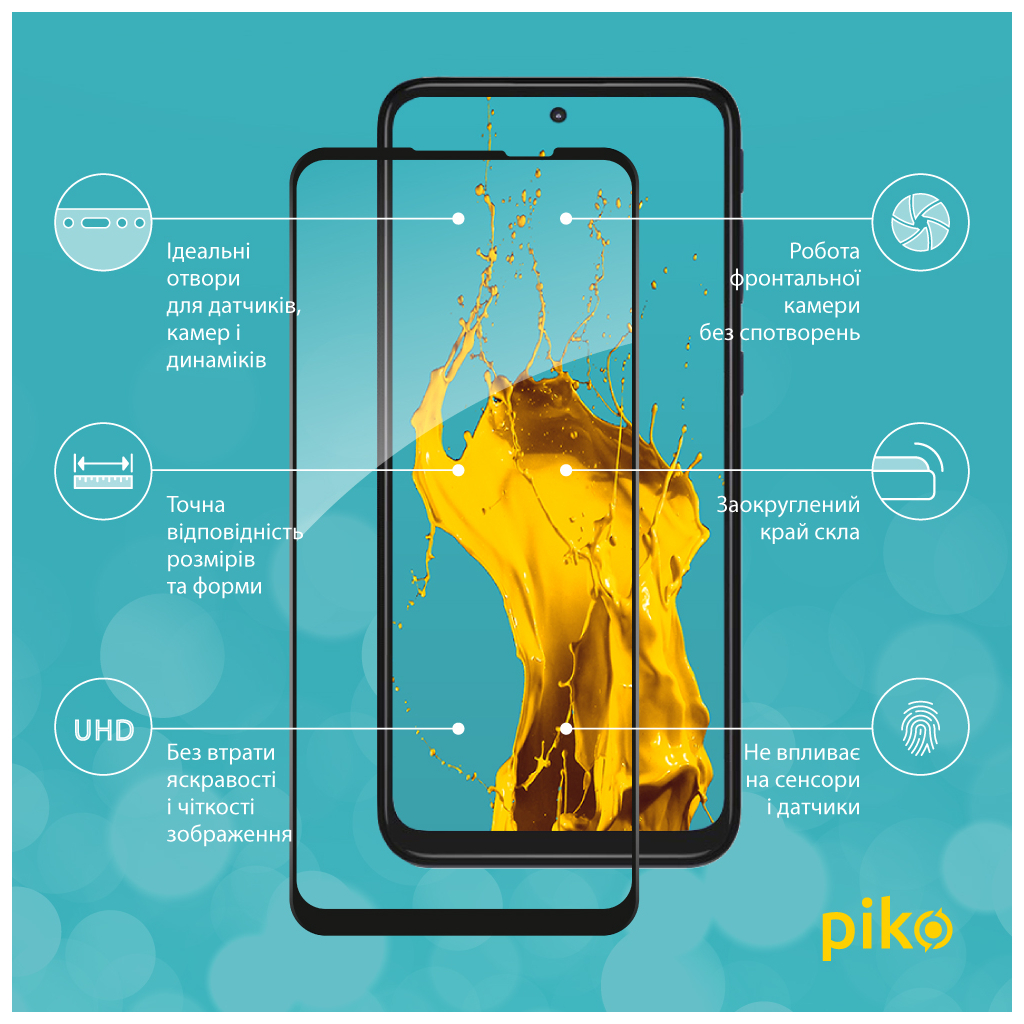 Скло захисне Piko Full Glue MOTO G31/G41 (1283126546129) - зображення 3
