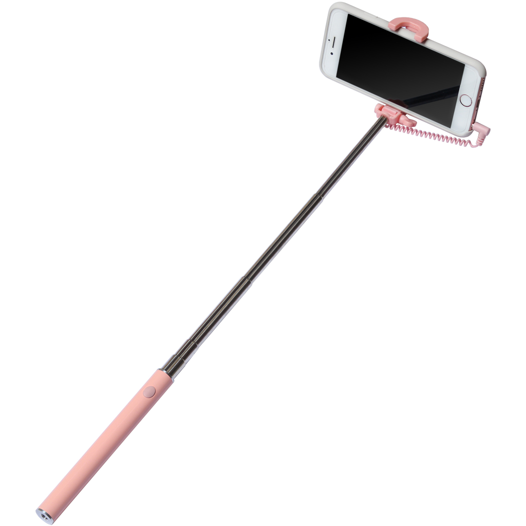 Монопод для селфі Grand-X Elegant 3,5 U-кріплення, персиковий (E3UPC) - изображение 5