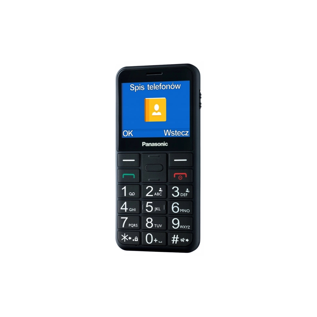 Мобільний телефон Panasonic KX-TU155 Black (KX-TU155EXBN) - зображення 3