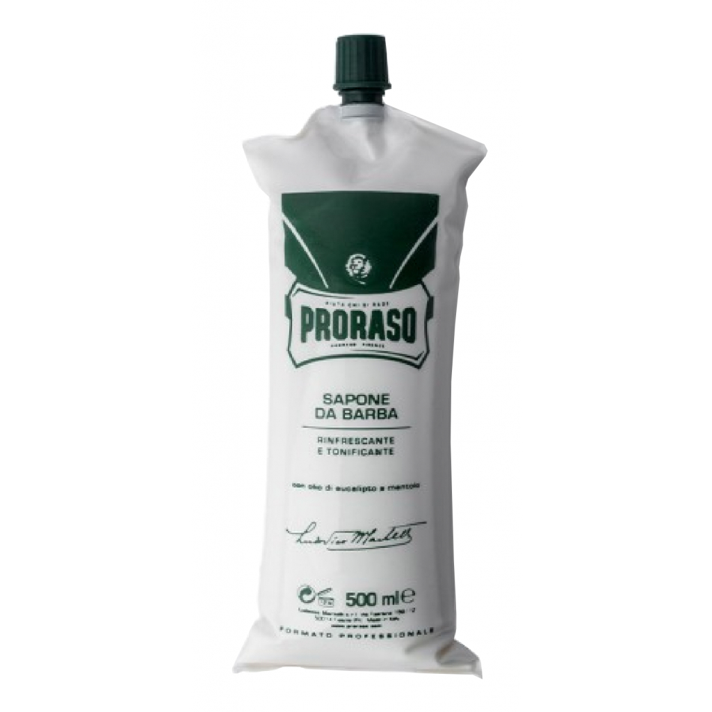 Крем для гоління Proraso з екстрактом евкаліпта та ментолом 500 мл (8004395001156/8004395006151) - изображение 2