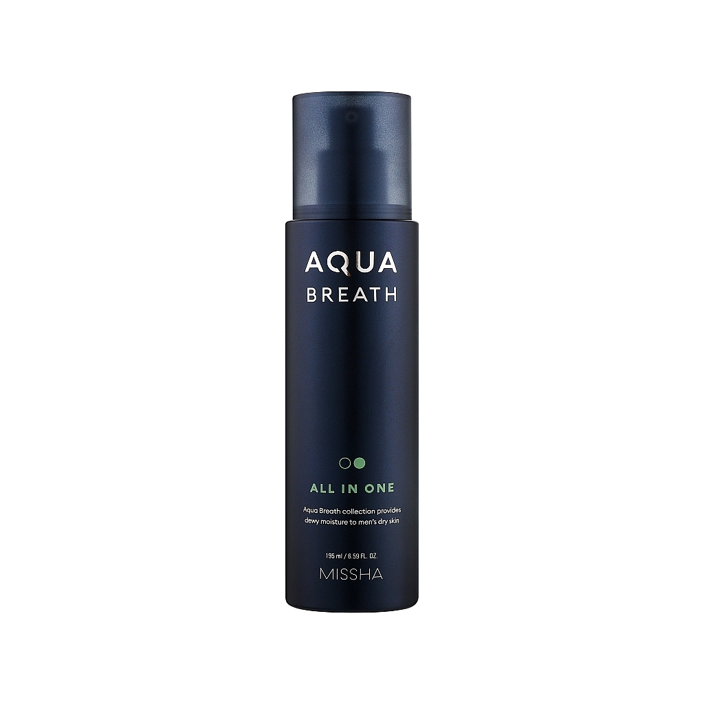 Крем для обличчя Missha For Men Aqua Breath All In One Есенція 195 мл (8809747949991) - зображення 1